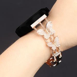 TEMU 여성을 위한 20mm 22mm 스마트워치 스트랩, 휴미 워치 시리즈와 호환되는 금속 스트랩, 샤이니 스트랩, 화웨이 워치 밴드에 적합, 샤오미 시리즈 워치에 적합, 삼성 갤럭시 워치에 적용 가능