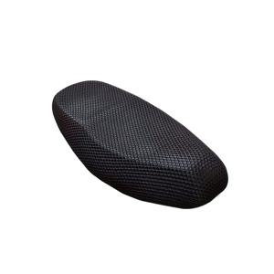 TEMU 1pc 두꺼운 폴리에스터 시트 커버 - 블랙 메쉬, 통기성, 햇빛에 내마모성, 스쿠터 및 자전거에 설한 핏, 스쿠터 시트 커버 | 통기성 시트 커버 | 내구성 있는 커버, 액세서리