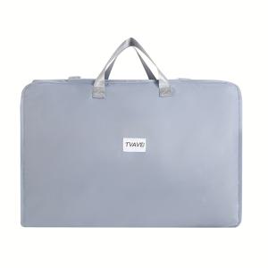 TEMU 여행 시즌 7-in-1 가방 정리함 후크 포함 - 내구성 있는 폴리에스터 멀티 컴파트먼트 지퍼 수납용 옷, 세면도구 및 여행 필수품, 공간 절약형 캐리어 오거나이저 (그레이/베이지/핑크/패턴) | 깔끔한 포장 솔루션 | 지퍼 수납 구획