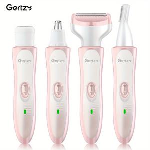 TEMU 여성용 다기능 전기 면도기, 팔, 겨드랑이, 다리, 비키니, 가정용 털 제거 장치, 통증 없는 전기 면도기, USB 휴대용 충전, 여성 선물, 휴일 선물