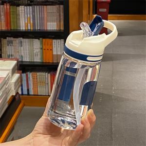 TEMU 480ml 휴대용 물병 - 헬스장, 피트니스, 야외 캠핑, 등산, 스포츠용 - PC 재질, 밀봉 가능, 추석, 크리스마스, 할로윈, 신년, 라마단에 적합