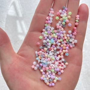 TEMU 100개 생생한 캔디 컬러 4mm 레진 장미 펜던트 - 무맛, 네일 아트, DIY 공예 및 보석 만들기에 완벽, 다양한 색상의 사랑스러운 꽃 장식품 (핑크, 블루, 그린, 옐로우, 퍼플)