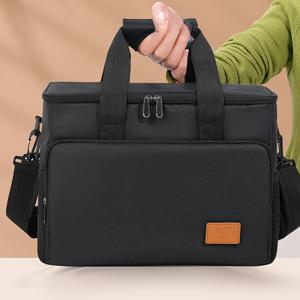 TEMU 대용량 아이스 백, 야외 열 방지 백, 효율적인 보온 및 냉각 백, 캠핑, 야외 활동, 하이킹, 여행 및 선물에 적합합니다.|얼음주머니