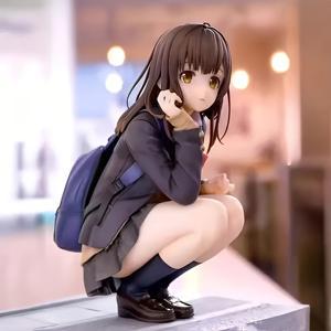 TEMU 1pc 귀여운 애니메이션 액션 캐릭터 PVC 모델, 창의적인 책상 장식, 내구성이 뛰어난 PVC 소재, 다목적 실내 및 실외 장식, 전기 필요 없음, 애니메이션 책상 장식