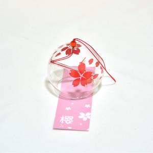 TEMU 1pc, 벚꽃 바람 종소리 생일 선물 및 바람 유리 일본 작은 물건 매달려 장식품 크리 에이 티브 홈 장식 야시장 명소