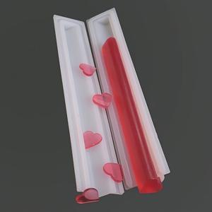TEMU DIY 손공예용 실리콘 비누 모양 - 창의적인 나비, 돌고래, 하트, 및 파이프 튜브 모양 - 비누 만들기용 다용도 모양