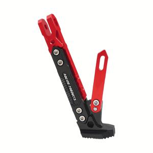 TEMU 1pc 조절 가능한 CNC 알루미늄 합금 킥스탠드, 미끄럼 방지 주차 발판, 스트리트-스포츠 용 스트리트-스포츠 와 호환 가능