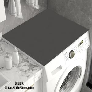 TEMU 1pc 대형 세탁기 건조기 커버 보호 매트, 상단용 규조토 세탁기 건조기 커버, 빠른 건조 및 흡수성이 뛰어난 세탁기 건조기 상단 보호 장치