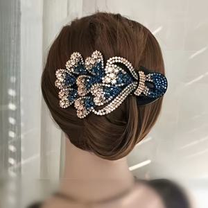 TEMU 여성용 일일 헤어핀으로 행사, 댄스, 헤어를 다채롭게 장식하는 고급 오리 비스 클립|머리핀