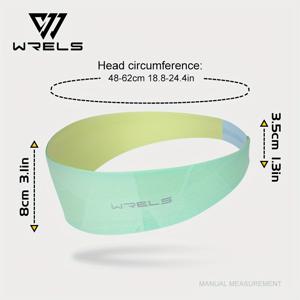 TEMU 1개, WRELS 다기능 통기성 스포츠 헤어밴드, 헤어 헤어밴드, 초흡수, 가벼우면서 유연함, 야외 스포츠, 러닝 및 사이클링에 적합