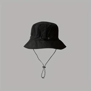 TEMU 여성용 고품질 자외선 차단 낚시모자 - 조절 가능한 탄력 밴드, 빠른 건조 접이식 디자인, 통기성 폴리에스터 하이킹·낚시·여행용 - 멀티컬러 , 스타일리쉬 헤어웨어, 내구성 있는 야외 모자