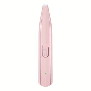 TEMU 1pc 개 발가락 트리머, , 충전식 개 털 커터, 낮은 소음 전기 고양이 정밀 면도기, 눈, 얼굴, 귀, 발가락, 엉덩이용 소형 애완동물 털에 사용