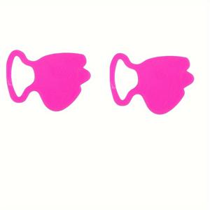 TEMU 2pcs 로즈 향기 있는 탄성 실리콘 얼굴 리프팅 패치, 안티 사그잉 이어 리프팅 스티커, 알코올 프리 피부 단단화 도구, 부드러운 피부를 위한 미용 관리 액세서리