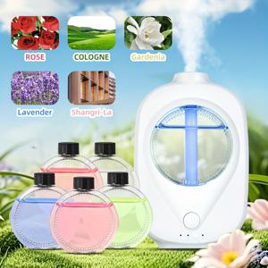 TEMU 스마트 기계, 휴대용 음파 기술 가습기 자동 분사 장치 포함, USB 충전식, 방향제 에센셜 오일 제공, 침실 및 거실 데스크 장식 분위 선물, 욕실 향기 디퓨저