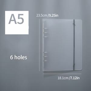 TEMU 루스 리프 바인더 노트 커버 A5 폴더 링 A6 바인더 내부 코어 커버 일기 A7 플래너 학생 문구 사무용품|다이어리|포카바인더