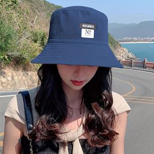 TEMU 여성용 양면 착용 가능한 버킷 햇, 자외선 차단 와이드 브림 다재다능한 양면 착용, 캐주얼 선캡, 다양한 색상|벙거지모자