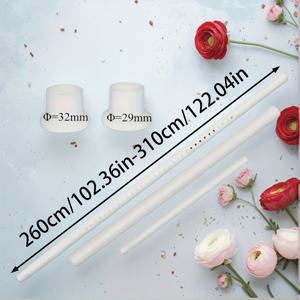 TEMU 1개 무드릴 텐션 샤워 커튼봉 - 조절 가능한 텔레스코핑 금속 욕실 봉, 인체공학적 그립 디자인, 화이트/블랙, 욕실·옷장·문 커튼용 다목적 커튼 지지대, 세련된 메탈릭 마감, 쉬운 조립 구성품, 내구성 강화|커튼봉|샤워커튼