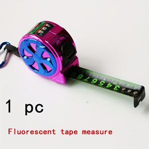TEMU 5m x 25mm 녹색 레이저 테이프가 있는 엔지니어링 등급 녹이 방지 스프링 스틸 테이프 메저 - 건설 및 DIY 프로젝트용 에르고닉 디자인, 강력한 금속 블레이드, 내구성 있는 금속 케이스