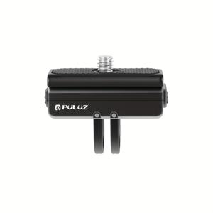 TEMU Insta360 Ace/Ace Pro/X4용 PULUZ 자석 퀵 릴리스 베이스 마운트 - 조절 가능한 360° 금속 플레이트와 1/4인치 나사, 진동 방지 카메라 액세서리용 도구 없는 안전 부착 (블랙), 진동 방지 마운트 | 자석 마운트 디자인 | 안전한 그립 마운트