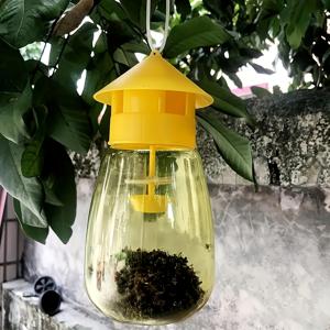 TEMU 재사용 가능한 과일파리 트랩 - 무독성, 전원 불필요, 과수원 및 채소밭에 적합