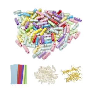 TEMU 100pcs, DIY 사랑 편지 캡슐, 고발 표현, 작은 알약, 소원 병, 작은 노트, 이모티콘 알약, 장거리 관계, 청소년 물건, 저렴한 물건, 이상한 물건, 미니 물건, 귀여운 미학적 물건, 멋진 가제트, 이례적인 아이템