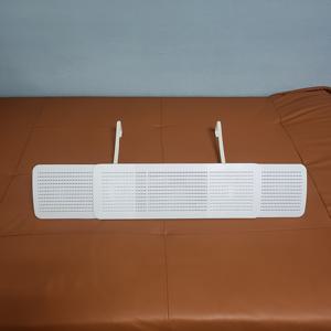TEMU 1pc 유니버설 핏 플라스틱 에어컨 윈드실드 디플렉터, 쉬운 설치 노드릴 디자인, AC 유닛 에어플로우 가이드