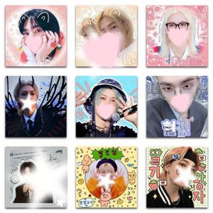 TEMU 59pcs KPOP SKZOO 테마 스티커 - 귀여운 도우 디자인, DIY, 폰, 컴퓨터, 기타 커스터마이즈용 자체 접착용 종이 데칼 - 팬을 위한 이상적인 선물, 일상 사용에 완벽