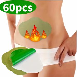 TEMU 60pcs 허리 패치, 복부, 팔, 무릎, 배 및 허리에 적합