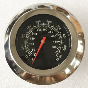 TEMU KT THERMO 스테인리스 스틸 그릴 온도계 - 3인치 정밀 바비큐 & 숯불 스모커 온도 게이지, 비접촉식, 쉬운 판독 디스플레이, 야외 요리에 완벽