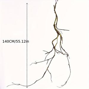TEMU 실물과 같은 인공 시든 덩굴과 녹색 이끼 - 천장, 벽, 에어컨 덕트 장식용 플라스틱 매달린 식물, 실내외 사용 가능한 러스틱 홈 데코, 미적 향상 | 장식용 덩굴 | 유지 관리가 필요 없는 녹색 식물, 인공 야외 식물