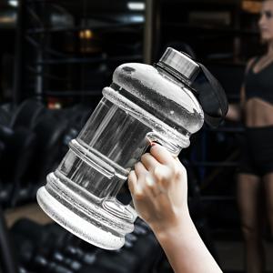 TEMU 1pc 대용량 2L 스포츠 물병 – 내구성 있는 PETG 물병, 헬스장, 피트니스 및 운동 훈련에 적합, 14세 이상 사용 가능