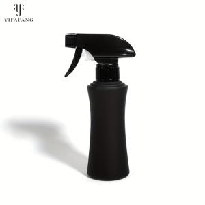 TEMU 1pc 200ml 블랙 매트 텍스처 헤어 스프레이 병, 휴대가 편리한 손잡이가 있는 휴대용 스프레이 병, 균일한 미세 연기를 위한 조절 가능한 노즐, 헤어 스타일링, 일상 청소 및 정원 관개에 적합