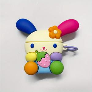 TEMU 토끼가 양파를 잡고 있는 이어케이스, 귀를 감싸는 시리우스 안티 드롭 쉘, for AirPods 1/2/3/4/Pro용