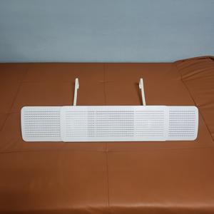 TEMU 1pc 유니버설 핏 플라스틱 에어컨 윈드실드 디플렉터, 쉬운 설치 노드릴 디자인, AC 유닛 에어플로우 가이드
