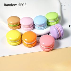 TEMU 시뮬레이션 컬러 마카롱 캔디 케이크 레진 DIY 크림 글루 쉘 미니어처 장면
