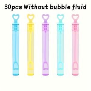 TEMU 30pcs 하트 모양의 버블 원, 하트 모양의 버블 튜브 비누 병 (빈 버블 튜브, 액체가 필요하지 않음), 매력적인 하트 모양의 테마 파티 장식, 행복한 생일 파티 장식, 성인 웨딩 선물, 하트 모양의 버블 원 생일 용품, 파티 가방