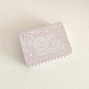 TEMU 인스 물고기 패턴 철제 보관함 > 대용량 데스크탑 정리함 > 사계절 사용 가능 > 핑크 & 블루 창의적인 디자인 > 명함, 문구류 및 사진 다목적 홀더 > 사무실 & 홈 필수품 > 여성을 위한 인기 선물