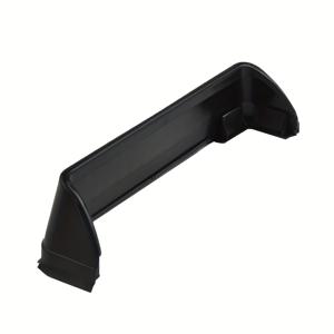 TEMU URTUE 자동차 대시보드용 안티글레어 GPS 내비게이션 후드 커버 - 블랙 ABS 소재, 22x5cm, 눈부심 감소 및 시야 개선, 나사 구멍으로 쉬운 설치, 내비게이션 보조 | 간단한 설치 | 내구성 있는 후드 커버