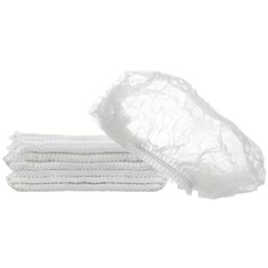 TEMU 100개 팩 남녀 공용 부직포 헤어캡, 21인치 탄성 일회용 헤어넷 커버 화장품, 미용실 도구 및 액세서리