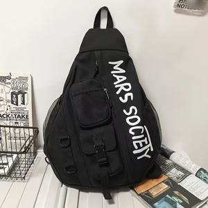 TEMU 다양한 디자인과 용량의 프린트 크로스바디 백 - 대용량 경량 접이식 가슴 팩, 다수의 compartments, 내구성 있는 폴리에스터 숄더 백, 야외 여행, 일, 대학 - 쉬운 청소 디자인, 여행용 백팩, 작업용 백, 세련된 외형, 쉬운 청소 재질|힙색