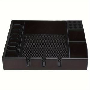 TEMU BARBERTOP 전문 헤어 커팅 도구 정리함 - 클리퍼, 가위, 빗 및 이발 액세서리를 위한 다기능 미용실 스타일링 장비 보관함