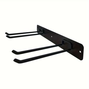 TEMU 1pc 산업 스타일 헤비 듀티 메탈 오버 더 도어 후크 - 도구 정리함으로 쉽게 설치할 수 있는 벽걸이 도구 정리함으로 도구, 파레트, 트리머 및 전기 도구를 저장할 수 있는 내구성이 뛰어난 야외 저장 랙