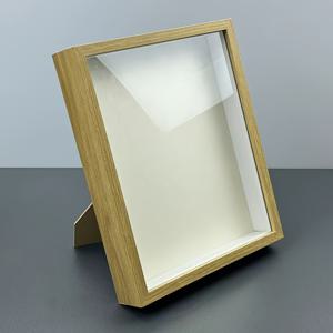 TEMU 1 사이즈 6.69x8.66인치 현대적인 직사각형 중공 사진 프레임 - 건조 꽃 및 표본 전시용 깊이 1.18인치, 테이블탑 또는 벽걸이 홈 데코, 발렌타인데이, 어머니날, 교사 감사 선물에 완벽한, 다용도 설치 옵션, 예술적 나비 디자인, 투명 뷰 패널