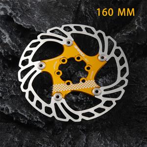 TEMU 싱글 팩 III PRO 스테인리스 스틸 로터, 140mm/160mm 플로팅 디스크, 고성능 MTB 자전거 디스크, 범용 호환, 신뢰할 수 있는 자전거 제동력 업그레이드