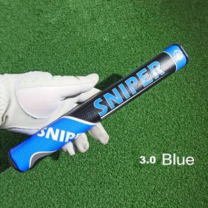 TEMU SNIPERGRIPS PU 골프 퍼터 그립 - 라운드, 다양한 로프트 (1.0, 2.0, 3.0, 5.0) 향상된 컨트롤 & 편안함, 블랙/화이트, 레드/블루, 베이지/블랙, 다크 블루/라이트 블루, 라이트 브라운/다크 브라운 그라데이션 디자인