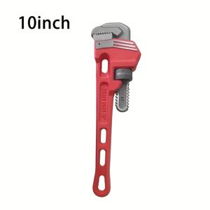 TEMU 1개 10인치 다기능 파이프 플라이어, 대형 배관 분해 렌치, 빠른 이중 목적 강력한 플라이어가 수도관/난방관/하수구 등을 나사로 조일 수 있으며, 파이프라인, 자동차 및 산업 유지보수에 적합한 다용도 도구, 파이프라인 도구 1