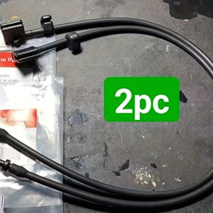 TEMU KIA용 윈드실드 와이퍼 청소 노즐 2개 세트, 호스 및 커넥터 포함 - OEM 0KG0B67525, 고품질 ABS 소재, 쉬운 설치, KIA 자동차용 내구성 있는 교체품, 윈드실드 와이퍼 노즐