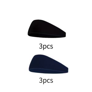 TEMU 6개 스포츠 헤어밴드 세트, 남성용 요가 머리띠, 땀 흡수 밴드, 피트니스 러닝, 방한 스타일 머리끈, 수분 흡수 운동용 헤어밴드, 사이클링 및 축구용 땀방지 헤어밴드|머리띠|스포츠헤어밴드