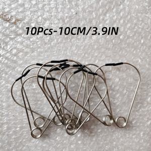 TEMU 10개 금속 경혈 마사지 클램프 - 스테인리스 스틸 포인트 포함 손발 반사 요법 도구, 휴대용 여행 디자인, 근육 및 전신 사용 가능, 인체공학적 설계 | 스테인리스 스틸 제작
