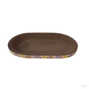 TEMU 1개 고양이 스크래칭 패드, 판지 고양이 스크래처, 대화형 고양이 발톱 갈기 보드, 둥지 모양 고양이 스크래치 매트, 발톱 관리용, 모든 고양이에게 적합한 튼튼한 고양이 스크래치 장난감